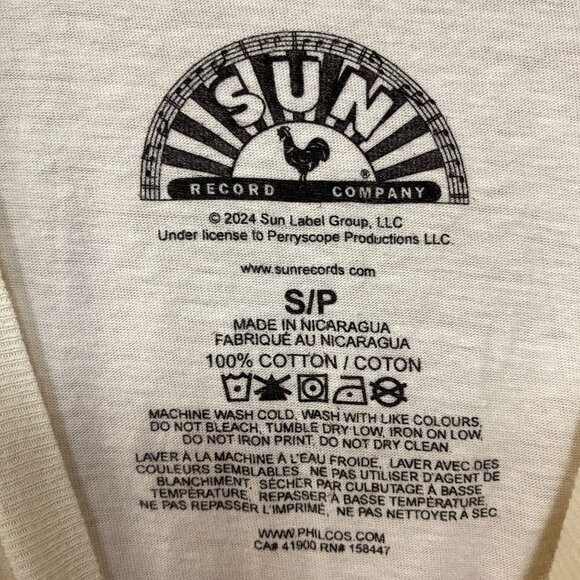 Sun Records Company Million Dollar Quartet T-Shirt Size Small - Picture 4 of 4